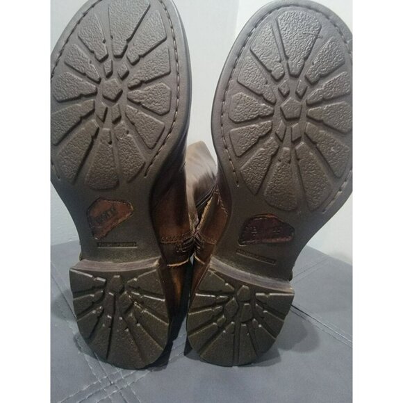 Born Leather Riding Boots Womens 6 Brown Equestrian Motorcycle Rockabilly Y2K - Picture 8 of 12